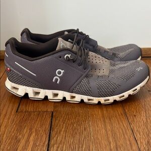 Women’s purple on cloud sneakers - size 7